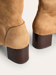 Boden kniehohe, elastische Stretch-Stiefel - Bild 4 von 4