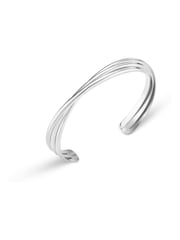 Orelia London Interlocking Open Bangle - Image 1 of 1