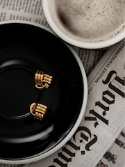 Orelia London Gold Tone Interlocking Statement Stud Earrings - Image 1 of 1