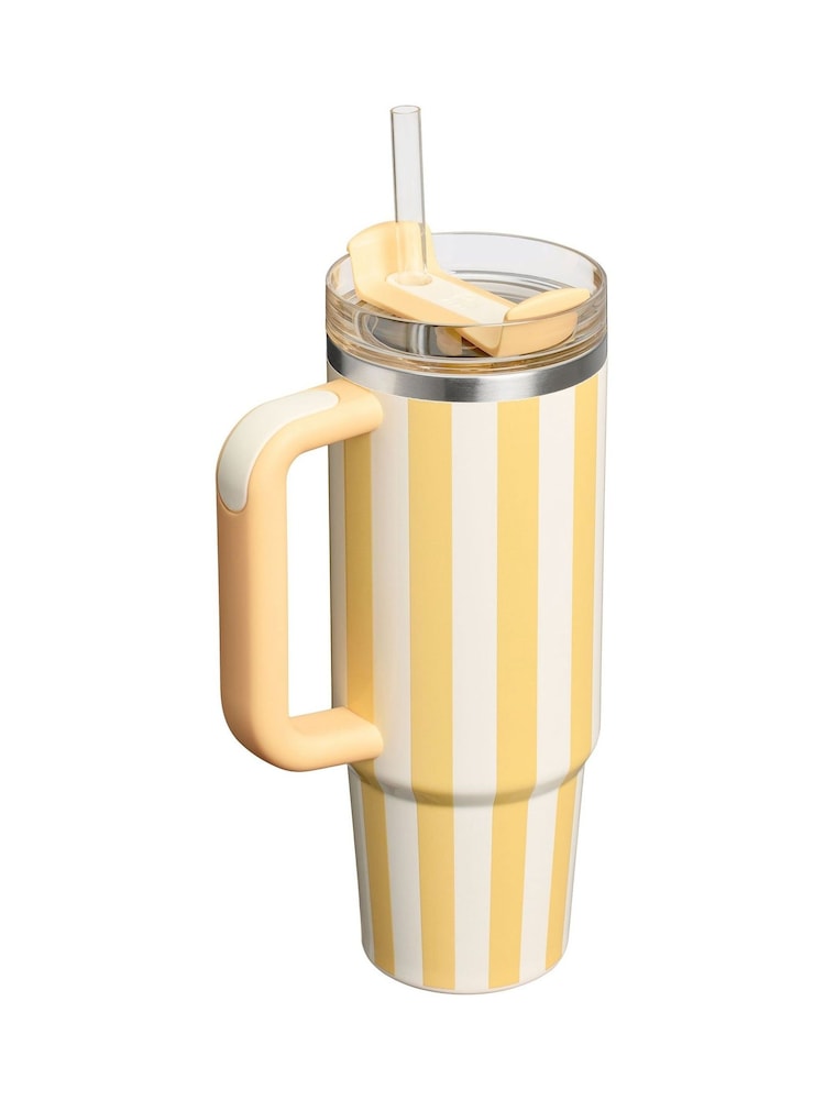 Stanley Butter Cabana Gloss Quencher H2.0 Flow State Tumbler 0.89L - Image 2 of 4