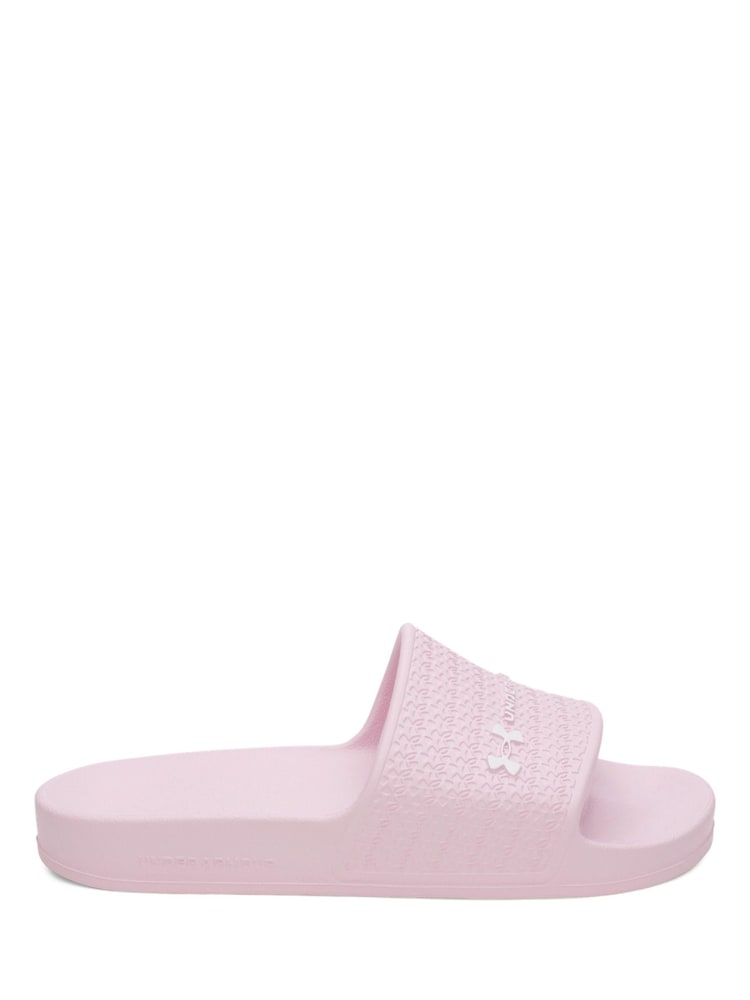 Under Armour Pink Armour Shower Sliders - Image 1 of 5