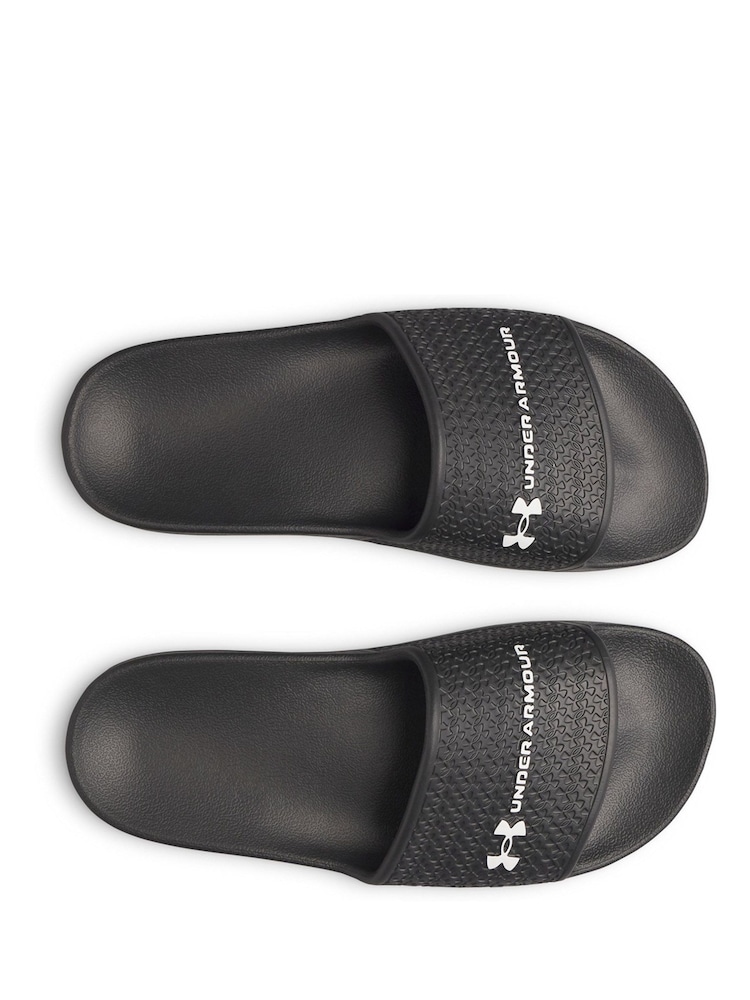 Under Armour Black Armour Shower Sliders - Image 5 of 5