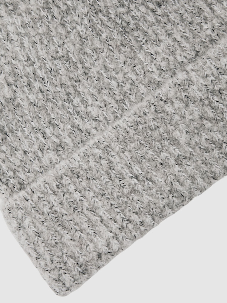 Atelier Soft Grey Melange Felix Atelier Cashmere-Blend Flecked Beanie - Image 3 of 3 Atelier Soft Grey Melange Felix Atelier Cashmere-Blend Flecked Beanie - Image 3 of 3