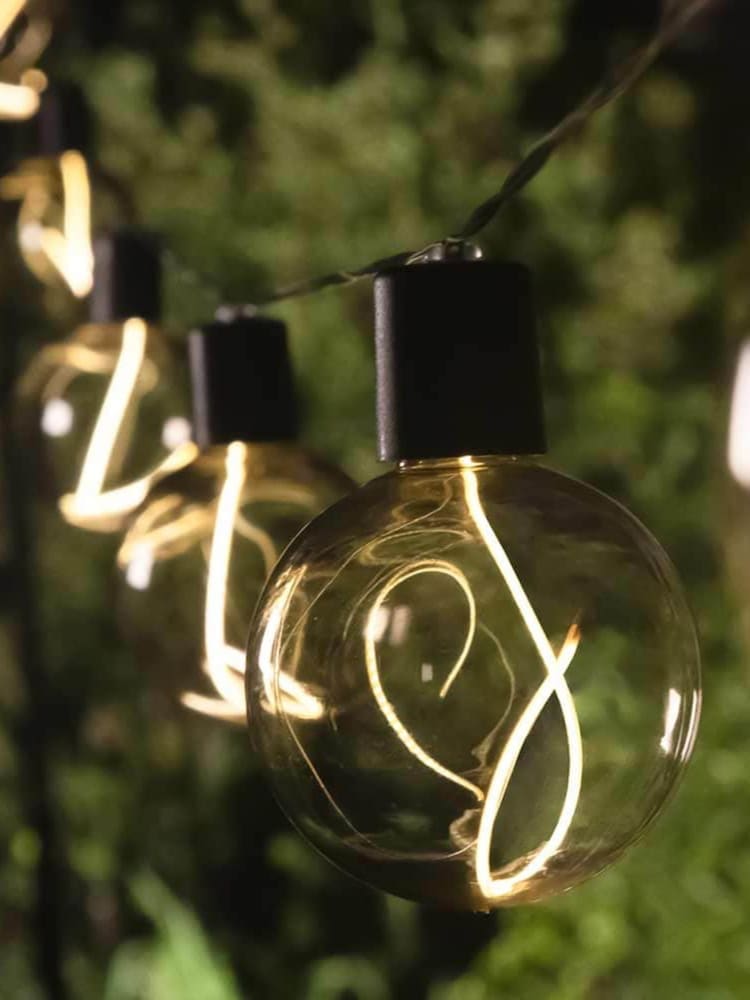 SolarCentre Set of 20 Warm White Ballon USB Solar Festoon Lights - Image 1 of 2 SolarCentre Set of 20 Warm White Ballon USB Solar Festoon Lights - Image 1 of 2