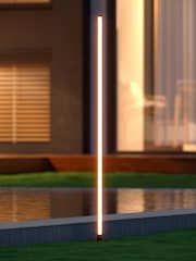 SolarCentre Dual Warm White Fluoro Solar USB Post Light - Image 1 of 1