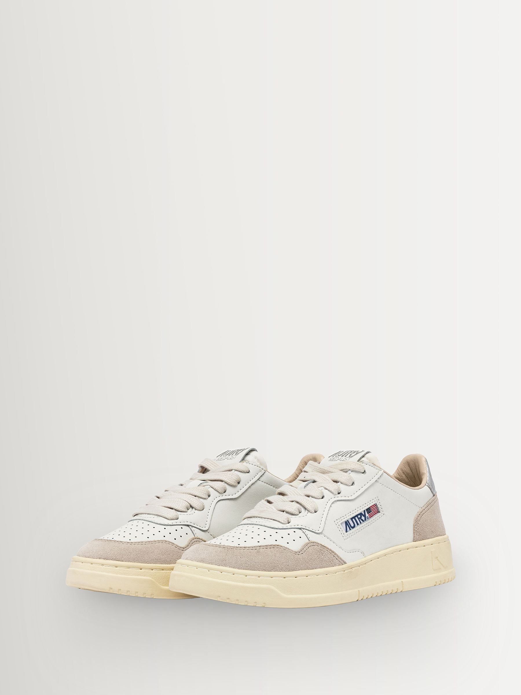 Buy AUTRY Off White Womens Medalist Low Trainers from Next Canada