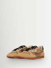 AUTRY Leopard Windspin Low Leat Tundra Trainers - Image 2 of 5