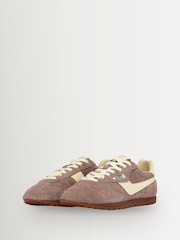 AUTRY Dark Brown Windspin Low Leat Tundra Trainers - Image 2 of 6