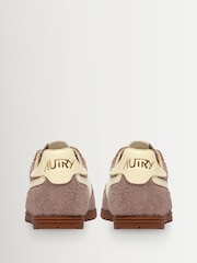 AUTRY Dark Brown Windspin Low Leat Tundra Trainers - Image 4 of 6