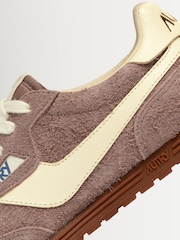 AUTRY Dark Brown Windspin Low Leat Tundra Trainers - Image 6 of 6