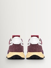 AUTRY Brown Reelwind Suede and Mesh Trainers - Image 4 of 6