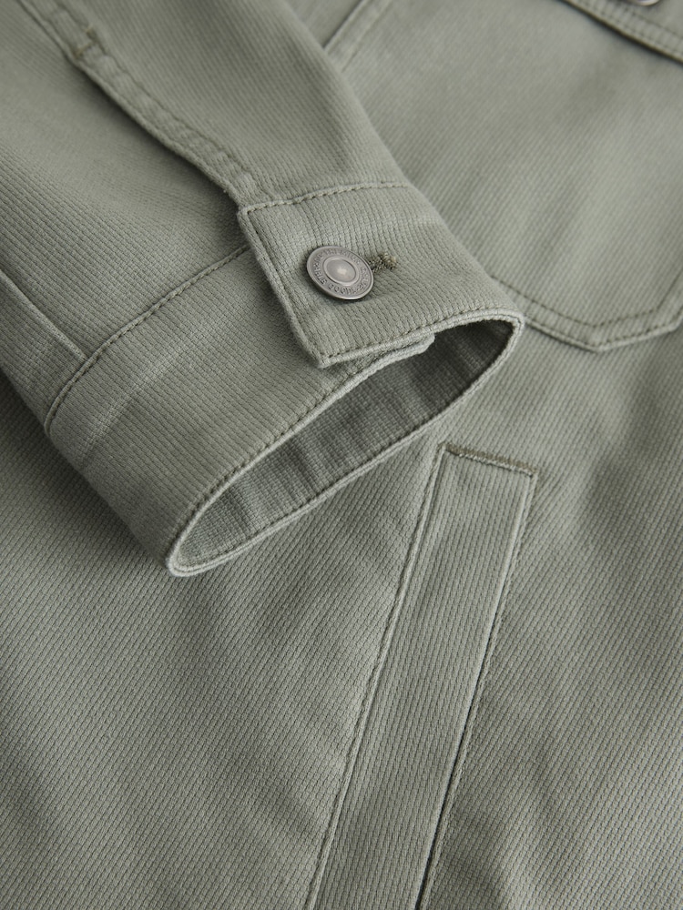 Sage Green Cord Type 2 Jacket - Image 11 of 11