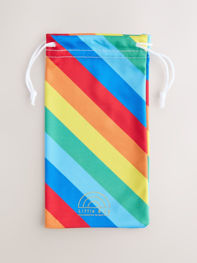 Little Bird by Jools Oliver Bright Rainbow Colourblock Wayfarer Sunglasses - Image 6 of 6 Little Bird by Jools Oliver Bright Rainbow Colourblock Wayfarer Sunglasses - Image 6 of 6