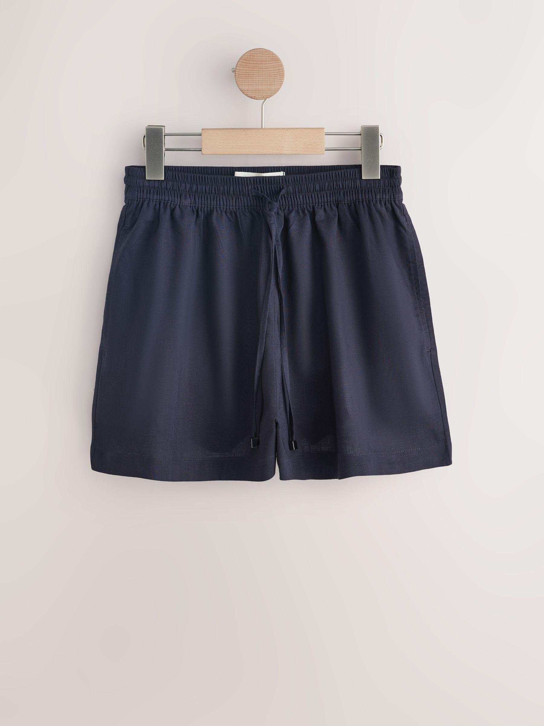 Buy Navy Shorts with Linen from Next USA