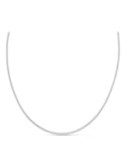 Orelia Luxe Flat Snake Chain Necklace - Image 2 of 2