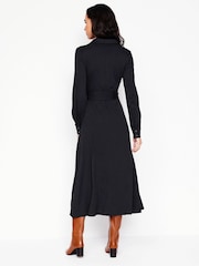 Boden Black Marcia Jersey Shirt Dress - Image 2 of 9