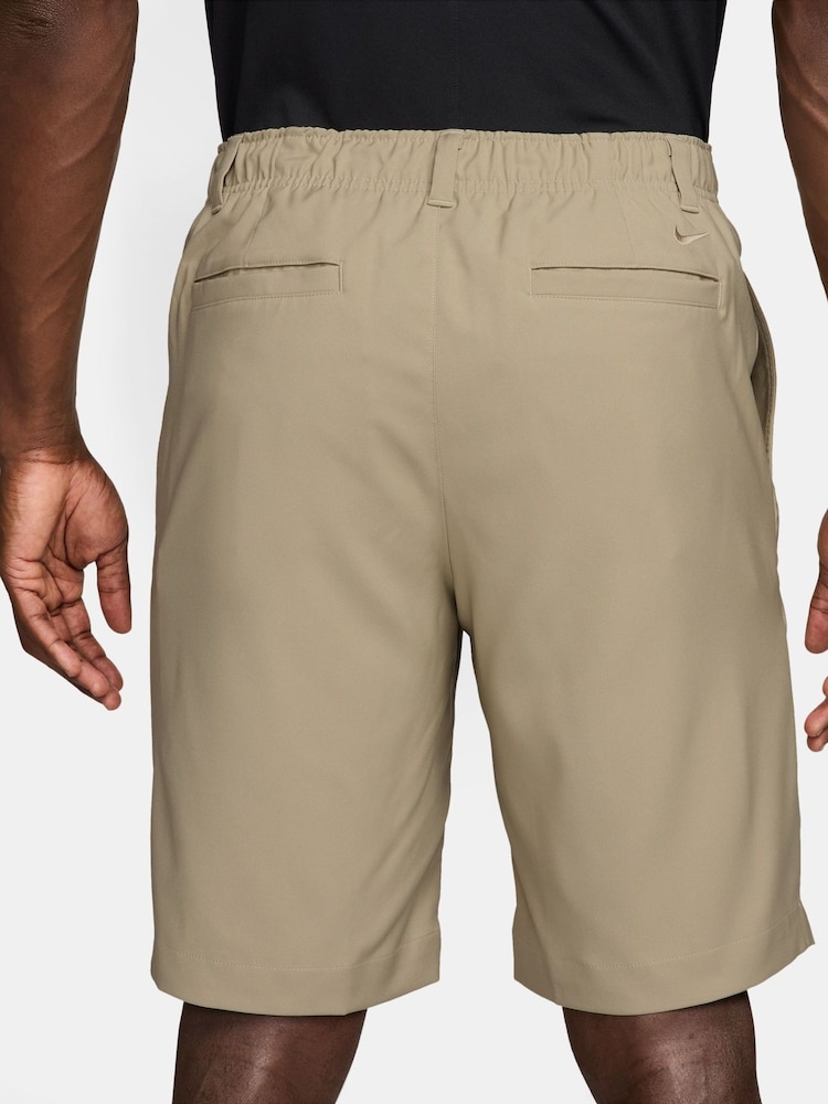 Nike Brown Dri-FIT Velocity At Knee Golf Shorts - Image 2 of 4 Nike Brown Dri-FIT Velocity At Knee Golf Shorts - Image 2 of 4