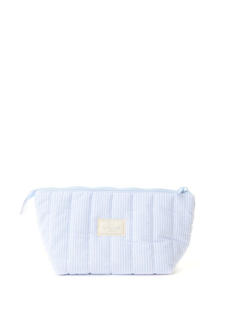 The Flat Lay Co. Marshmallow Essential Make-Up Pouch - Image 1 of 8 The Flat Lay Co. Marshmallow Essential Make-Up Pouch - Image 1 of 8