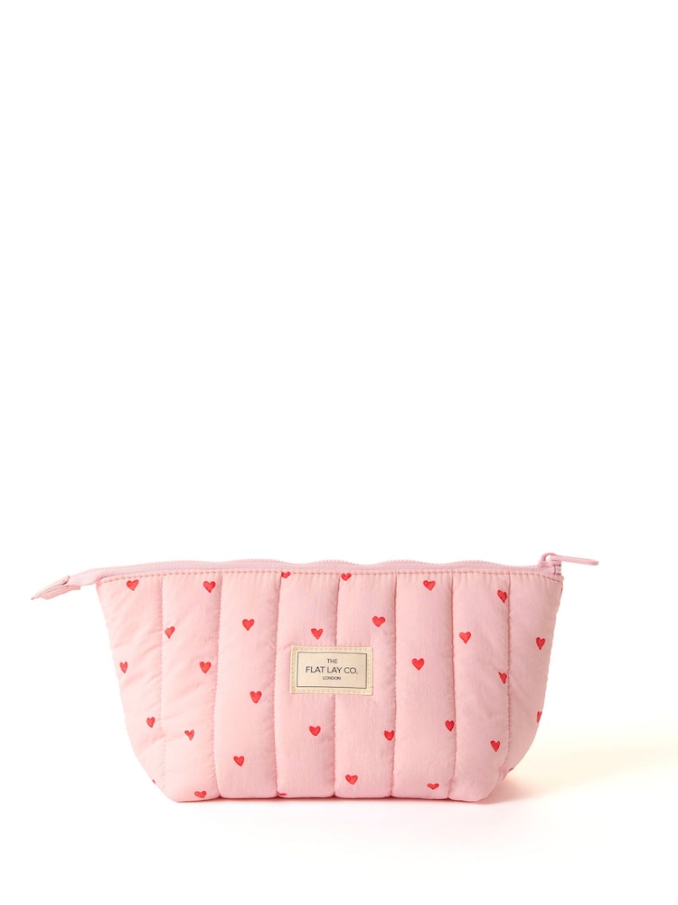 The Flat Lay Co. Marshmallow Essential Make-Up Pouch - Image 1 of 8