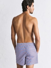 Multi Geometric Print 4 Inch Swim Shorts - Image 2 of 8