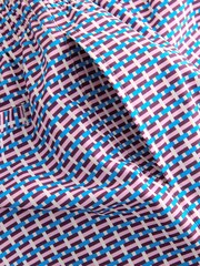 Multi Geometric Print 4 Inch Swim Shorts - Image 8 of 8