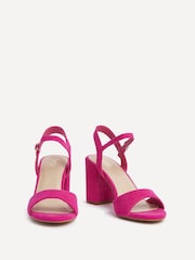 Pink - Linzi Soul Open Back Barely There Block Heel Sandals - Bild 3 von 6