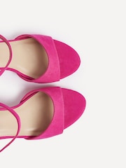 Pink - Linzi Soul Open Back Barely There Block Heel Sandals - Bild 5 von 6