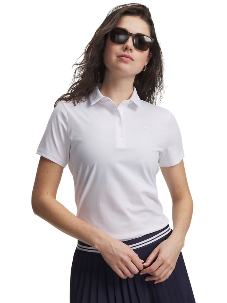 Under Armour White Drive Polo Shirt - Image 1 of 3 Under Armour White Drive Polo Shirt - Image 1 of 3