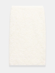 Mint Velvet White Lace Pencil Skirt - Image 7 of 7