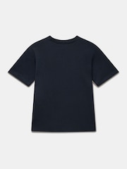 Mint Velvet Blue Ribbon Print T-Shirt - Image 7 of 7