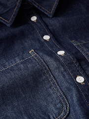 Mint Velvet Blue Denim Shirt - Image 7 of 9