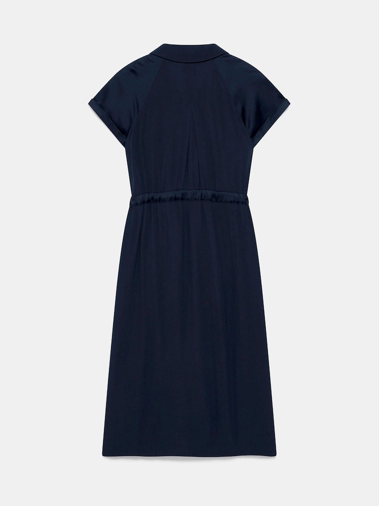 Mint Velvet Blue Utility Midi Dress - Image 8 of 8 Mint Velvet Blue Utility Midi Dress - Image 8 of 8