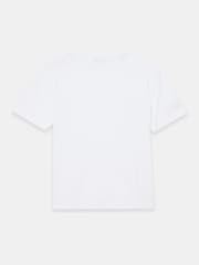 Mint Velvet White Bow Detail T-Shirt - Image 7 of 8