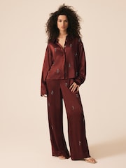 Mint Velvet Red Embellished Shirt - Image 3 of 7