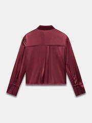 Mint Velvet Red Embellished Shirt - Image 7 of 7