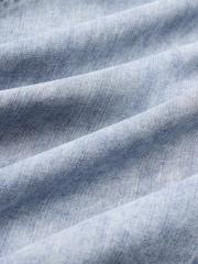 GapStudio Blue Draped Denim Slip Maxi Dress - Image 8 of 8