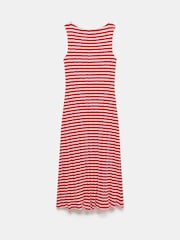 Mint Velvet Red Striped Jersey Maxi Dress - Image 7 of 8