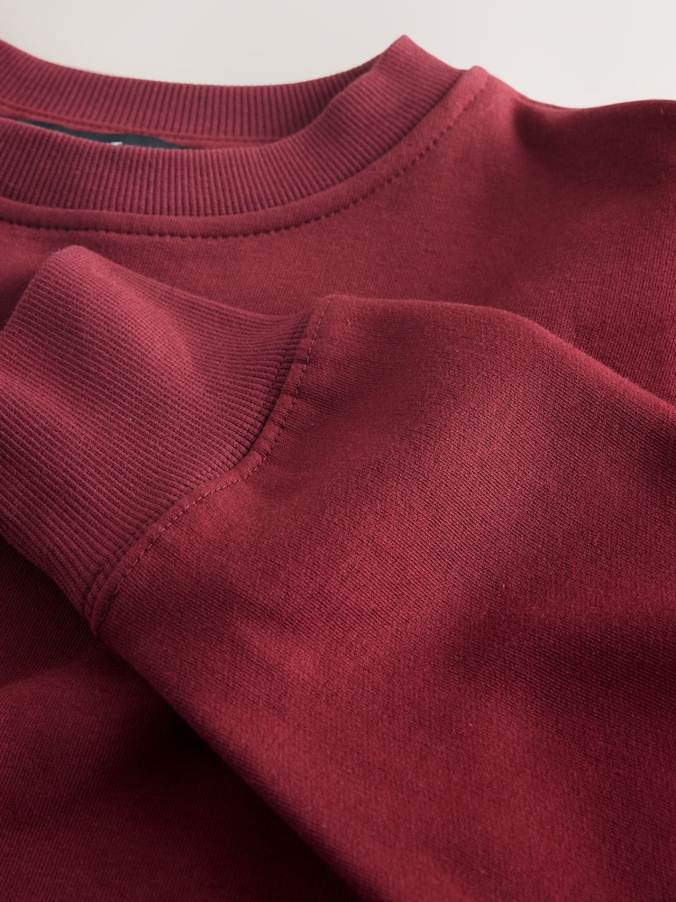 Berry Red 2-In-1 Soft Touch Jumper With Satin Midi Skirt - Image 8 of 8 Berry Red 2-In-1 Soft Touch Jumper With Satin Midi Skirt - Image 8 of 8