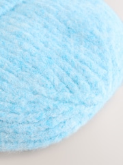 Light Blue Ribbed Beanie Containing Wool Hat - Image 7 of 7