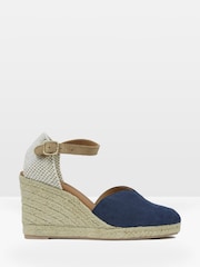 Celtic & Co. Ankle Strap Wedge Espadrilles - Image 2 of 3