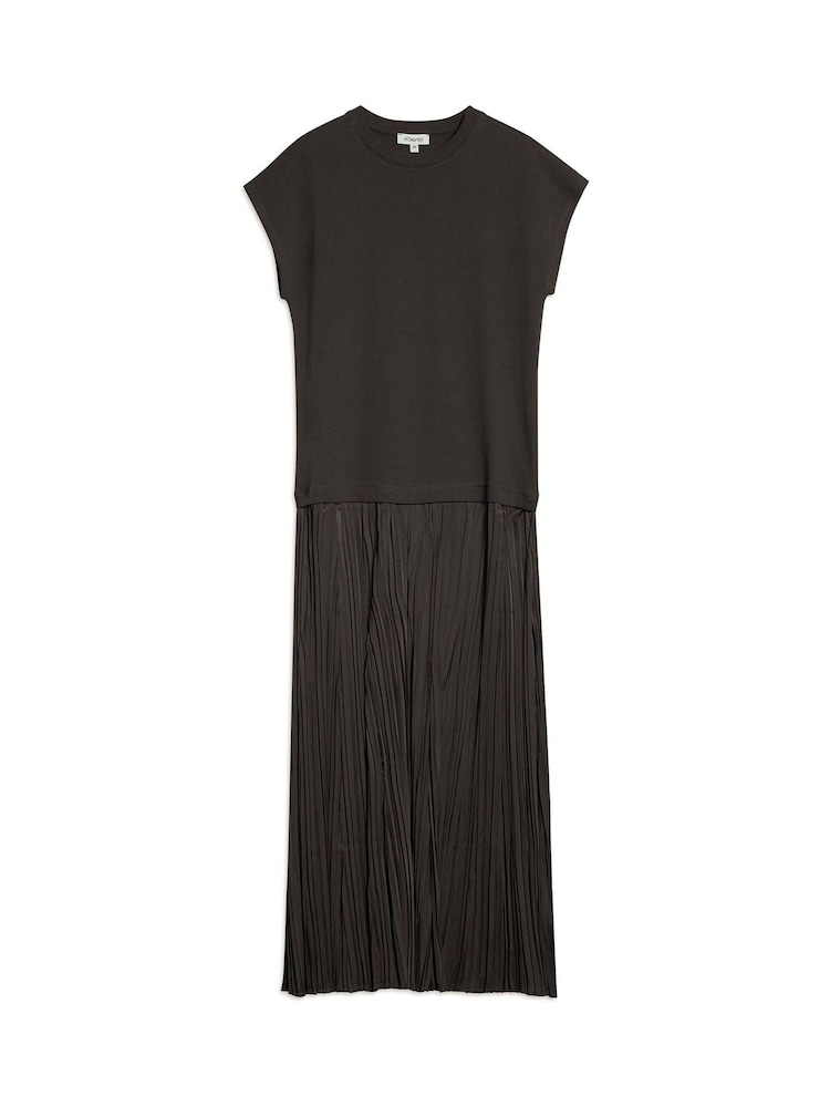 Albaray Plisse Brown Dress - Image 4 of 4