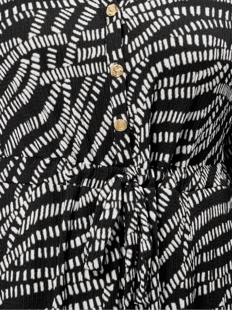Evans Jersey Crepe Black Dress - Image 5 of 5