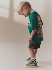 Forest Green Hot Wheels Short Sleeve T-Shirt (9mths-8yrs) - Image 3 of 4