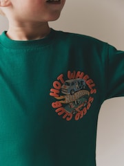 Forest Green Hot Wheels Short Sleeve T-Shirt (9mths-8yrs) - Image 4 of 4