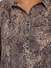 Evans Natural Half Placket Shirt - Image 4 of 5