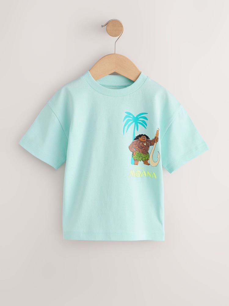 Blue Moana Short Sleeve T-Shirt (6mths-8yrs) - Image 1 of 4