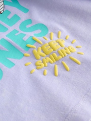 Purple Looney Tunes Short Sleeve T-Shirt (3mths-8yrs) - Image 3 of 4