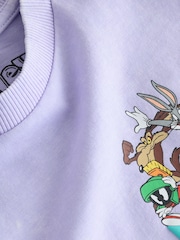 Purple Looney Tunes Short Sleeve T-Shirt (3mths-8yrs) - Image 4 of 4