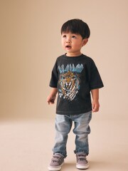 Charcoal Grey Spider-Man T-Shirt And Shorts Set (3mths-8yrs) - Image 2 of 4