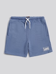 Lee Blue Boys Supercharged Loopback Shorts - Image 1 of 4